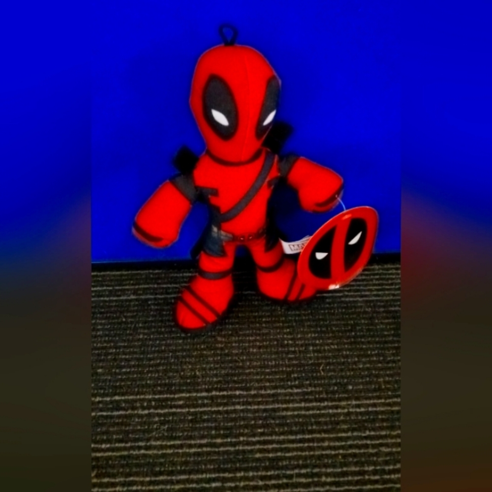 Deadpool marvel Red and Black Superhero Plush Toy